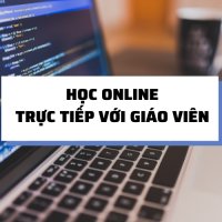 Chiêu sinh các khoá đào tạo online - học trực tiếp với giáo viên