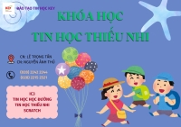 CHIÊU SINH KHÓA HỌC TIN HỌC THIẾU NHI HÈ TẠI TIN HỌC KEY