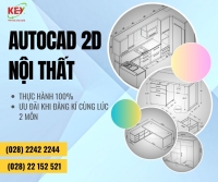Chinh phục thiết kế nội thất chuyên nghiệp cùng Tin Học KEY!