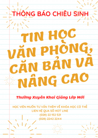 Có nên học tin học văn phòng online?