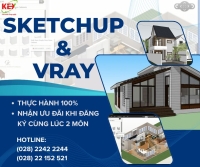 Đào Tạo SketchUp Vray Thực Chiến – Ứng Dụng Ngay Trong Công Việc