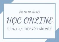 Đào tạo trực tuyến - học trực tiếp với giáo viên