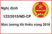 Điểm mới nghị định 122/2015/NĐ-CP