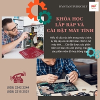 HỌC LẮP RÁP MÁY TÍNH TỪ A–Z – KHÓA CHUYÊN NGHIỆP, THỰC HÀNH 100% TẠI KEY TP.HCM