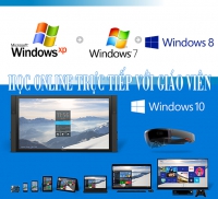 Học online - Làm chủ Windows XP - Win7 - Win 8 - Win 10