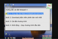 Hướng dẫn cài đặt phần mềm Notepad++