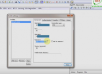 Kết nối FTP trong Notepad++