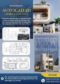 Khai giảng – AutoCAD 2D Bổ trợ vững chắc cho tương lai thiết kế của bạn!