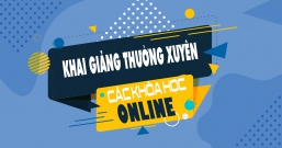 Khai giảng thường xuyên các lớp thiết kế đồ họa học online