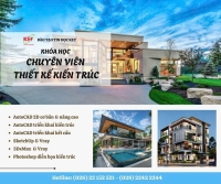 KHÓA CHUYÊN VIÊN THIẾT KẾ KIẾN TRÚC TẠI TIN HỌC KEY