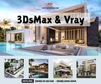 KHÓA HỌC 3DSMAX VRAY - TIN HỌC KEY TẠI HỒ CHÍ MINH