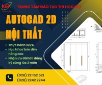 “Khóa Học AutoCAD 2D Nội Thất Chuyên Sâu – Thành Thạo Triển Khai Bản Vẽ Kỹ Thuật Nội Thất”