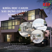 Khóa Học Autocad 2D Xây Dựng Cơ Bản & Nâng Cao – Học Làm Được Việc Ngay