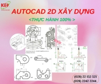 Khóa học AutoCAD 2D Xây dựng cơ bản & nâng cao – Học thực hành, làm được việc ngay