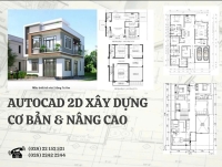KHÓA HỌC AUTOCAD 2D XÂY DỰNG – CƠ BẢN & NÂNG CAO TẠI TIN HỌC KEY