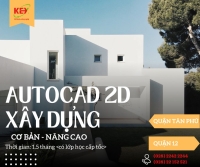 Khóa Học AutoCAD 2D Xây Dựng Cơ Bản Và Nâng Cao – Thành Thạo Từ A-Z, Ứng Dụng Thực Tế