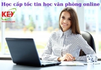 Khóa học cấp tốc tin học văn phòng online tại TP. HCM – Học vi tính văn phòng tại nhà.