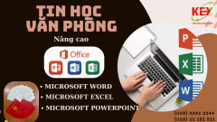 KHÓA HỌC CHỨNG CHỈ ỨNG DỤNG CÔNG NGHỆ THÔNG TIN NÂNG CAO TẠI TIN HỌC KEY