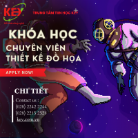Khóa Học Chuyên Viên Thiết Kế Đồ Họa tại KEY – Từ Cơ Bản Đến Chuyên Nghiệp, Làm Việc Ngay