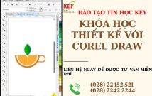Khóa Học Hè CorelDraw Tại Tin Học KEY - TPHCM