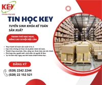 KHÓA HỌC KẾ TOÁN DOANH NGHIỆP SẢN XUẤT MÙA HÈ – NẮM CHẮC NGHIỆP VỤ, SẴN SÀNG CHO CÔNG VIỆC THỰC TẾ