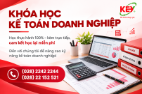 KHÓA HỌC KẾ TOÁN DOANH NGHIỆP TẠI TPHCM – HỌC THỰC HÀNH, VỮNG NGHIỆP VỤ, SẴN SÀNG ĐI LÀM