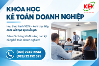 KHÓA HỌC KẾ TOÁN DOANH NGHIỆP TẠI TPHCM – HỌC THỰC TẾ, NẮM VỮNG NGHIỆP VỤ, TỰ TIN ĐI LÀM