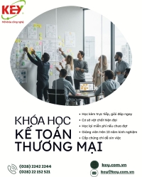 KHÓA HỌC KẾ TOÁN DOANH NGHIỆP THƯƠNG MẠI – THỰC HÀNH NGHIỆP VỤ THỰC TẾ, VỮNG KỸ NĂNG ĐI LÀM