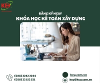 KHÓA HỌC KẾ TOÁN DOANH NGHIỆP XÂY DỰNG THỰC HÀNH TỪ CƠ BẢN ĐẾN NÂNG CAO
