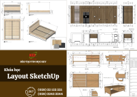 KHÓA HỌC LAYOUT SKETCHUP NGAY TẠI TP.HCM