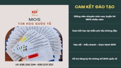 KHÓA HỌC LUYỆN THI MOS TẠI TIN HỌC KEY – TRUNG TÂM LUYỆN THI MOS UY TÍN TẠI TPHCM