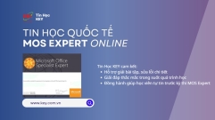 Khoá Học MOS Expert Online Uy Tín Luyện Thi MOS Expert Chuẩn Quốc Tế – Tin Học KEY