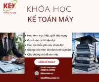 KHÓA HỌC NGHỀ KẾ TOÁN MÁY – HỌC THỰC HÀNH TỪ CON SỐ 0 ĐẾN LÀM ĐƯỢC VIỆC