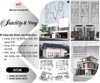 Khóa Học SketchUp & Vray tại Đào Tạo Tin Học KEY – Chinh Phục Thiết Kế 3D Chuyên Nghiệp