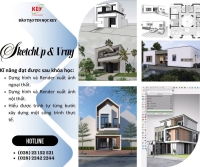 Khóa học SketchUp & Vray tại Tin học KEY – Biến đam mê 3D thành nghề nghiệp thực sự!