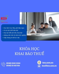 KHÓA HỌC THỰC HÀNH KHAI BÁO THUẾ CHUYÊN SÂU – TỪ NGƯỜI MỚI ĐẾN LÀM ĐƯỢC VIỆC NGAY