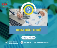 KHÓA HỌC THỰC HÀNH KHAI BÁO THUẾ MÙA HÈ – TRANH THỦ HỌC NGHỀ, TỰ TIN ĐI LÀM