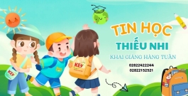 KHÓA HỌC TIN HỌC THIẾU NHI TẠI TP.HCM – GIÚP TRẺ LÀM CHỦ CÔNG NGHỆ NGAY TỪ NHỎ