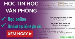 KHÓA HỌC TRỰC TUYẾN VI TÍNH VĂN PHÒNG TẠI BÀ RỊA VŨNG TÀU – HỌC ONLINE VỚI GIÁO VIÊN