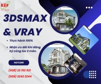 LÀM CHỦ 3DSMAX & VRAY CHỈ SAU 3 THÁNG – HỌC TẠI TIN HỌC KEY