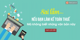 LUẬT VÀ NGHỊ ĐINH KẾ TOÁN CẦN BIẾT