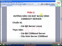 Phần 2.1: Cấu hình SERVER CSMBOOT