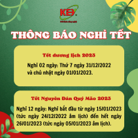 THÔNG BÁO NGHỈ TẾT DƯƠNG LỊCH 2023