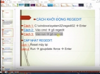 Thủ thuật Regedit