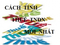 Tính thuế thu nhập doanh nghiệp