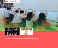 Trung tâm dạy lập trình Scratch cho trẻ em uy tín tại TP.HCM – Tin Học KEY