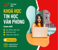 Trung Tâm Dạy Tin Học Cơ Bản Tại TPHCM – Học Nhanh, Dễ Hiểu, Thực Hành 100% Tại Tin Học KEY