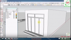 Tự học sketchup từ cơ bản đến nâng cao phần 6