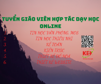 TUYỂN GIÁO VIÊN THAM GIA GIẢNG DẠY ONLINE 