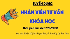 TUYỂN GIÁO VIÊN TIN HỌC VĂN PHÒNG CA TỐI 246